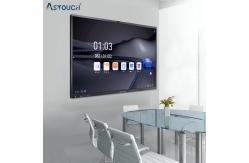 China 98 Inch Flat Interactive Touch Panel Whiteboard Android 11 TUV supplier
