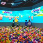 High Traffic Attraction Interactive Wall Projection Game for Kids Playgrounds