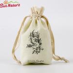 Eco Packaging Solutions Organic Cotton Drawstring Bag For Perfume for sale