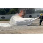 EV Insulation High Silica Blanket , 8*8m Fiberglass Fire Blanket for sale