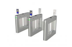 China Access Management 40W SS304 Acrylic Barrier Turnstile Gate IP45 supplier