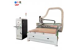 China Fully Automatic Dual Table CNC Nesting Machine With Seamless Alternating Machining supplier
