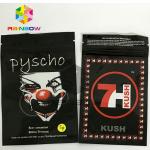 Aluminum Foil 7H Kush Herbal Incense Bag 3g 4g 6g 10g Custom Printed for sale