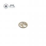 Hollow Out Metal Embossed Stickers , Ornament ISO9001 Printed Metal Labels for sale
