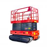 Mobile Scissor Lift 200kg 320kg 450kg Crawler Electric Lifting Platform for sale