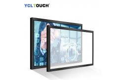 China Aluminium Alloy IR Touch Screen Frame 23.6 Inch 10 Points 32768x32768 Resolution supplier