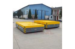 China Hand Operated 15 Tons Battery Transfer Trolley , Automatic Material Handling Cart supplier