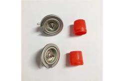 China Easy Install  Aerosol Can Valve Portable Cassette Gas Valve High Strength supplier