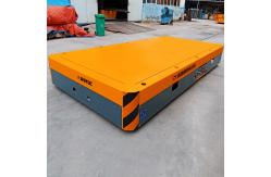 China Automatic Charging Industrial Transfer Cart , 30 Tons Material Handling Trolley supplier