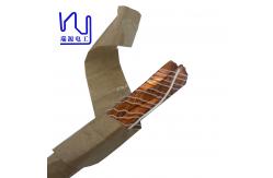 China Enameled Coated CTC wire With Paper Insulation Flat Copper Wire supplier