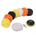 9pcs 4 Inch Polishing Pads Set 10cm With Buffing Wheel For Drill for sale