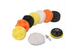 China 9pcs 4 Inch Polishing Pads Set 10cm With Buffing Wheel For Drill supplier