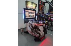 China Coin operated arcade gun shooting 32 LED Terminator video shooting game machine supplier