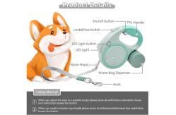 China Automatic Retractable Extending Dog Leash Nylon For Outdoor Walking supplier