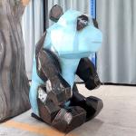 Waterproof Realistic Animal Model Customized Animatronic Panda Model for sale