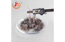 China Round Ceramic Grinding Media / Agate Grinding Ball For Ball Mill supplier