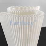 High Efficiency 170g/m2 Spunbond Polyester With Water & Oil Resistance Treatment For Industrial Dust Collector Equipment for sale