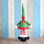 2015 Xmas decoration christmas bottle cloth red wine cloth bottle cover for sale