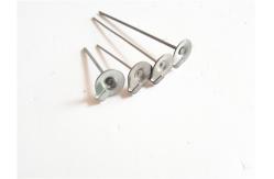 China Carbon Steel Insulation Lacing Anchors With Hook Head Base supplier