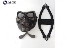 China Black Cool Military Tactical Masks , Custom Tactical Skull Face Mask Skeleton supplier