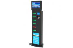 China Electronic Locker Cell Phone Charging Station With 19 Network Advertising Player supplier