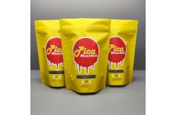 China Zipper Top Plastic Stand Up Pouch Custom Mylar Bag With Window supplier