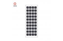 China Bifacial Dual Glass Custom Solar Panels Transparent Photovoltaic Crystalline Solar Module supplier