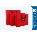 Recycled Cardboard Shopping Bags With Handle , Kraft / Coating Paper