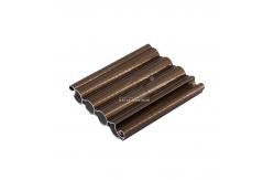 China High Quality  Anodize Brone Aluminum Roller Shutter Slat Profile supplier