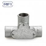 20MM GI Electrical Conduit Fittings Hot DIP Galvanized Tee Elbow for sale