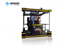 China Funny Teamwork Multiplayer VR Shooting Game Machine With Vibrating Floor supplier