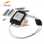Low insertion loss 3.5db for the Gaussian 48CH AAWG Dwdm  Multiplexe  100GHZ Customized for sale