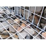 Galvanized Wire Mesh Stone Retaining Wall 3.0 - 6.0 Mm Wire Diameter for sale