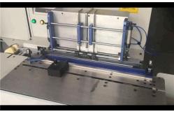 China Manual Feeding 1/4''-1'' 75mm Double Wire Binding Machine supplier