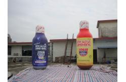 China Custum Inflatable Bottles / Can For Promptional supplier