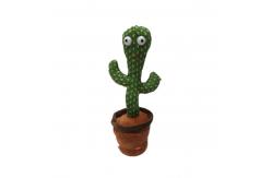 China Kids Electronic Plush Singing Sunny Cactus Toys Talking Record supplier