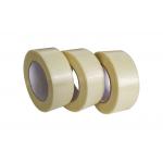 Single Side Bi - Directional Filament Fiberglass Mesh Tape For Heavy Duty Packaging