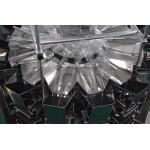 SS304 Frame Dimple Surface 2.5L Hopper Multihead Weigher For Frozen Fruit