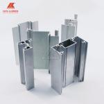 6063 Extruded Construction Sliding Door Aluminum Alloy Profile For UK Market for sale