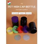 China Factory OEM Customized Lucifugal Stronge PET Plastic Can for Candies Soft Sweets for sale