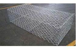 China Galfan Hot Dipped Galvanized Wire Mesh 80x100mm Gabion Wire Netting supplier