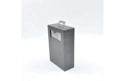 China Black Window Box Packaging / Earphone Cardboard Box With Window Lid supplier
