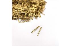 China ODM OEM SMT Copper Brass Splice Clip For Connection Carrier Tape supplier