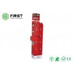 Supermarket POP Cardboard Display Stand Offset Printing Custom Logo Printed for sale