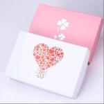 Customized White Cardboard Packaging Drawer Box Data Cable Top And Bottom Cover Paper Box Cosmetics for sale