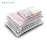 CTCX Slider Zipper Lock Clothes Ldpe Packaging Matte Plastic Gament Bags New Design Custom Zip Seal Ziplock Poly Bags Zipper Bag for sale