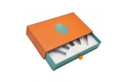 China Custom Logo Wholesale Rigid Cardboard Drawer Gift Packaging Box With Eva Foam Insert supplier