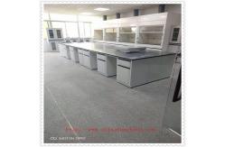 China Customized Size Lab Island Bench Anti - Aging High Temperature Resistant supplier