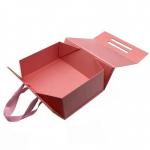 Rectangle Foldable Shoe Storage Box CMYK Printing Stamping for sale