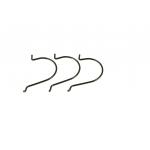 3/8 304 316 stainless steel j hooks heavy duty Nickel Plated For Furniture for sale
